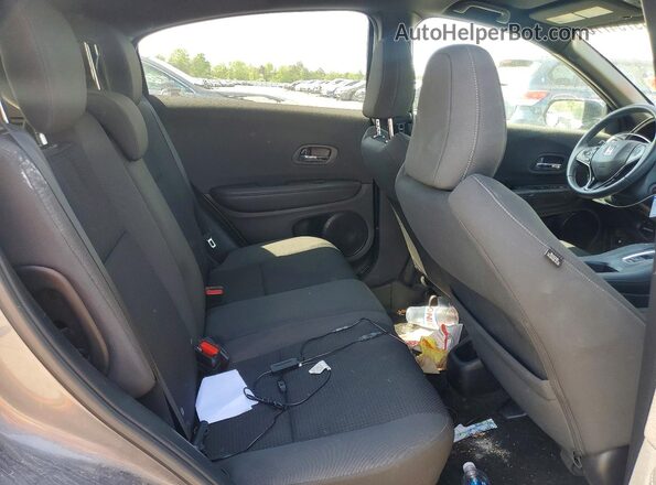3CZRU6H10MM755139 2021 HONDA HR-V Gray Rear interior view