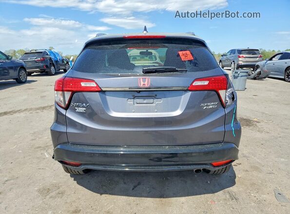 3CZRU6H10MM755139 2021 HONDA HR-V Gray Rear view