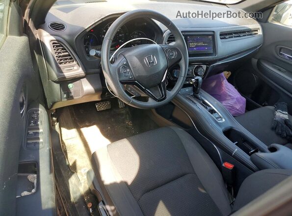 3CZRU6H10MM755139 2021 HONDA HR-V Gray Dashboard view