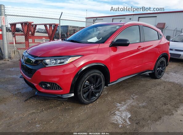 3CZRU6H10NM756633 2022 HONDA HR-V Red Vista tres cuartos delantera izquierda