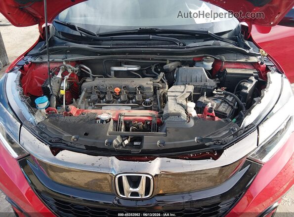 3CZRU6H10NM756633 2022 HONDA HR-V Red Vista trasera