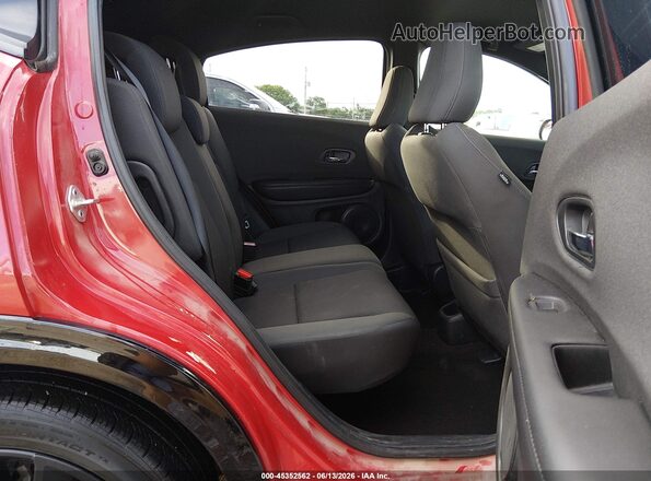 3CZRU6H10NM756633 2022 HONDA HR-V Red Vista de la etiqueta del VIN