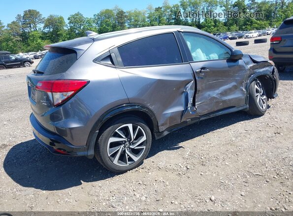 3CZRU6H11KG718452 2019 HONDA HR-V Gray Задня права чверть
