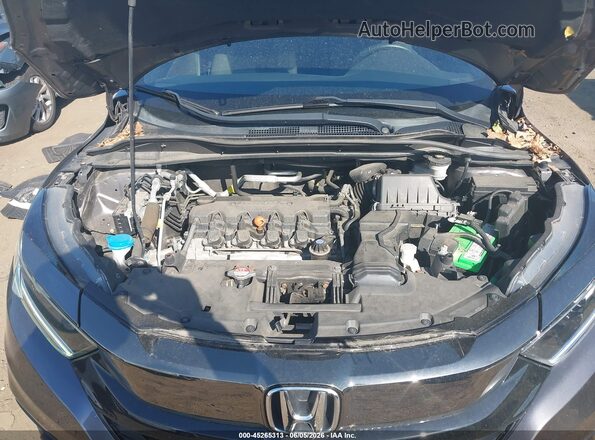 3CZRU6H11KG723604 2019 HONDA HR-V Gray Rear view