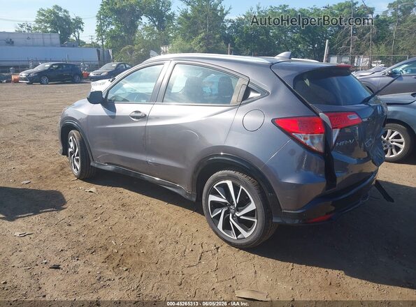 3CZRU6H11KG723604 2019 HONDA HR-V Gray Rear left