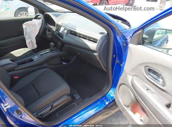 3CZRU6H11KG731914 2019 HONDA HR-V Blue Вид салону спереду