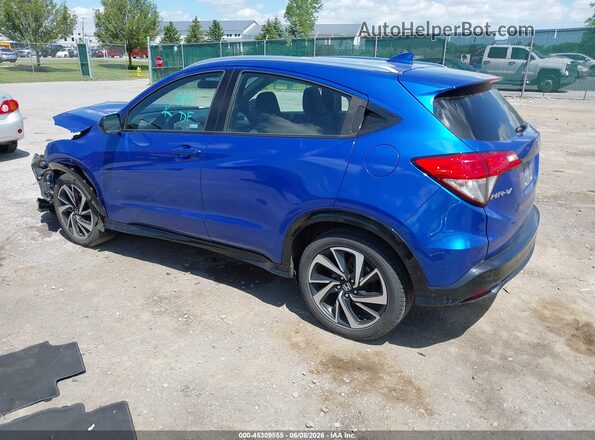 3CZRU6H11KG731914 2019 HONDA HR-V Blue Задня ліва чверть