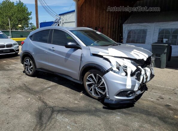 3CZRU6H11KM738041 2019 HONDA HR-V Silver წინა მარჯვენა