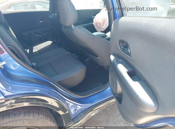 3CZRU6H11MM702451 2021 HONDA HR-V Blue VIN კოდის სტიკერის ხედი