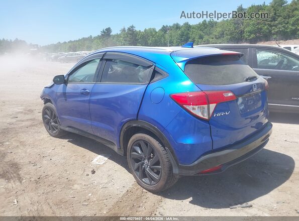 3CZRU6H11MM702451 2021 HONDA HR-V Blue უკანა მარცხენა