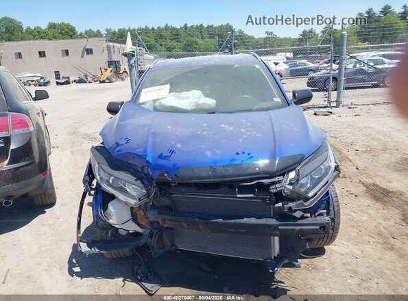 3CZRU6H11MM702451 2021 HONDA HR-V Blue ხელსაწყოთა პანელის ხედი