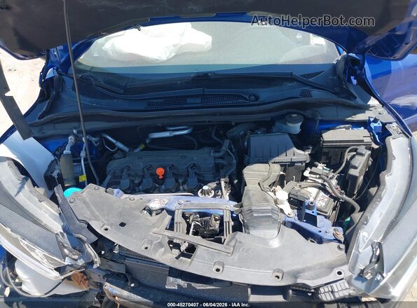 3CZRU6H11MM702451 2021 HONDA HR-V Blue უკანა ხედი