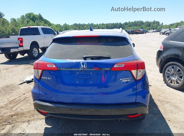 3CZRU6H11MM702451 2021 HONDA HR-V Blue 