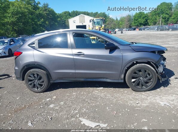 3CZRU6H11MM710338 2021 HONDA HR-V Gray 