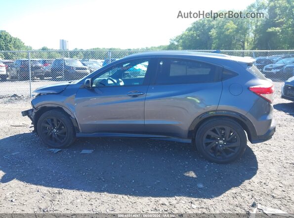 3CZRU6H11MM710338 2021 HONDA HR-V Gray 
