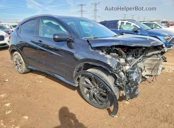 3CZRU6H11MM748510 2021 HONDA HR-V Black Передня права чверть