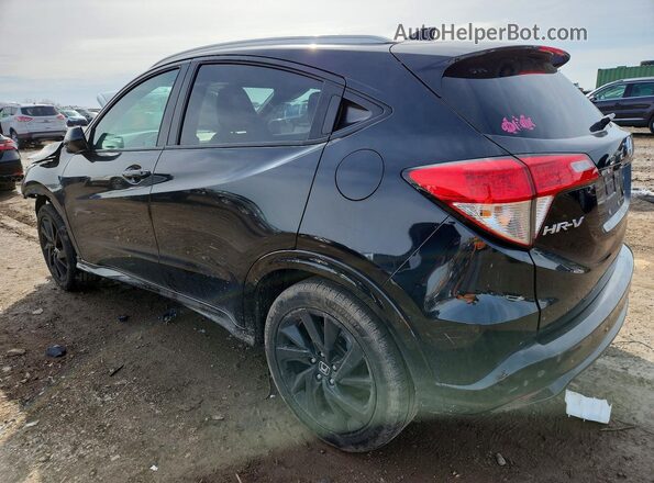 3CZRU6H11MM748510 2021 HONDA HR-V Black Задня ліва чверть