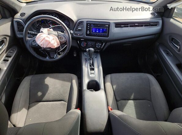 3CZRU6H11MM748510 2021 HONDA HR-V Black Вид панелі приладів