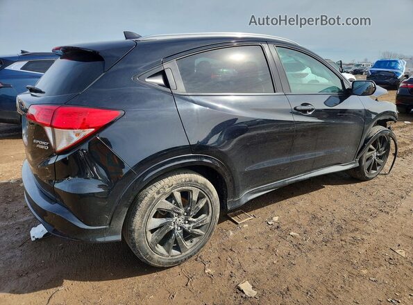 3CZRU6H11MM748510 2021 HONDA HR-V Black Задня права чверть