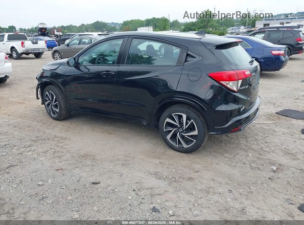 3CZRU6H12KG719190 2019 HONDA HR-V Black Задня ліва чверть