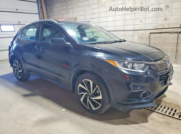 3CZRU6H12KG732151 2019 HONDA HR-V Черный 