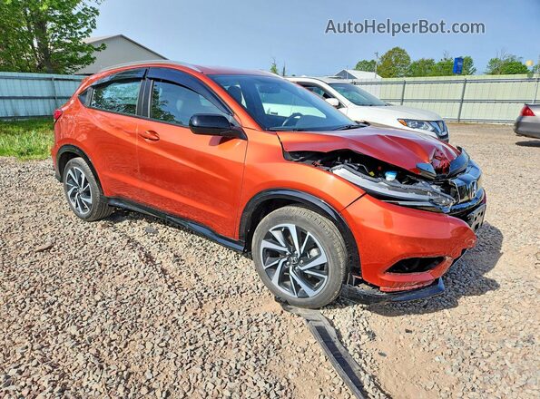 3CZRU6H12LM720729 2020 HONDA HR-V Orange 