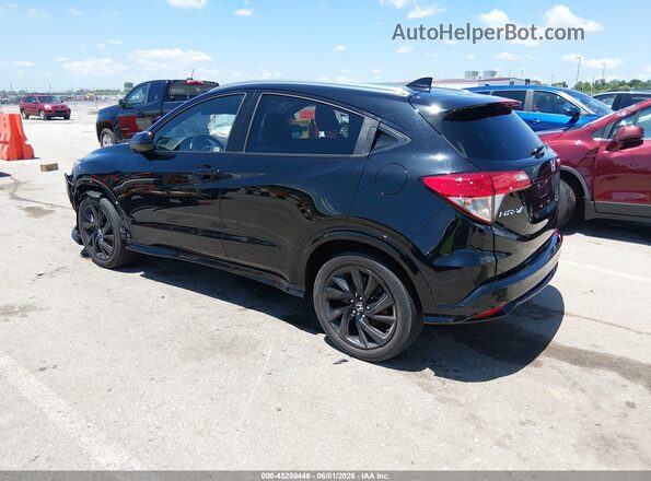 3CZRU6H12MM702863 2021 HONDA HR-V Black Задня ліва чверть