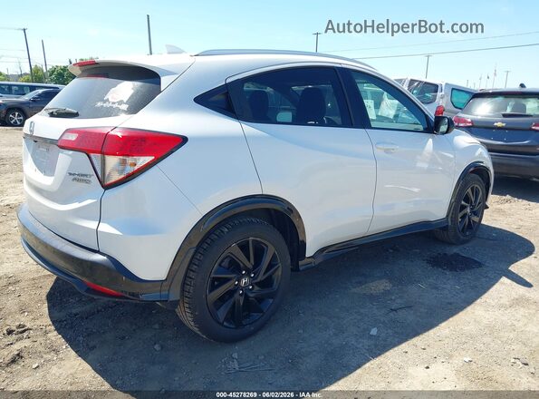 3CZRU6H12NM737694 2022 HONDA HR-V White უკანა მარჯვენა