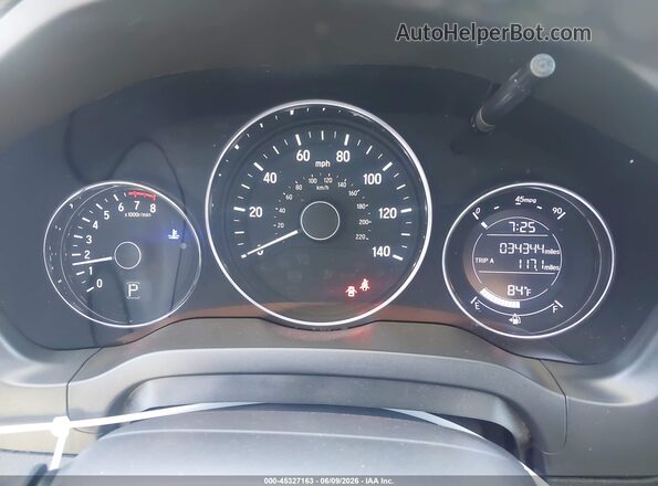 3CZRU6H13KG702057 2019 HONDA HR-V Silver Vista de los asientos traseros