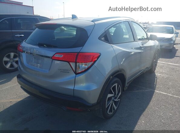 3CZRU6H13KG702057 2019 HONDA HR-V Silver Trasero derecho