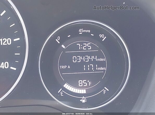 3CZRU6H13KG702057 2019 HONDA HR-V Silver 