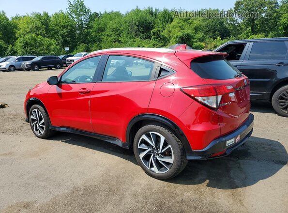 3CZRU6H13KG729260 2019 HONDA HR-V Red Задня ліва чверть