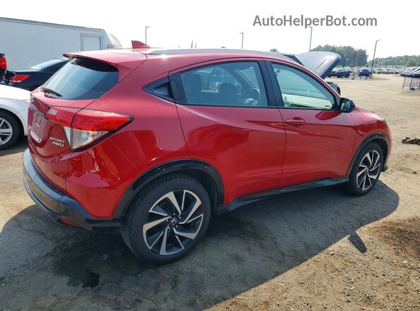 3CZRU6H13KG729260 2019 HONDA HR-V Red Задня права чверть