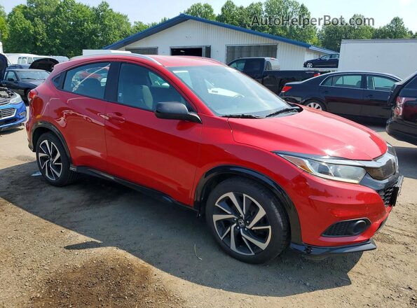 3CZRU6H13KG729260 2019 HONDA HR-V Red Передня права чверть