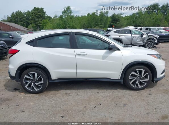 3CZRU6H13LM703809 2020 HONDA HR-V White Rear interior view