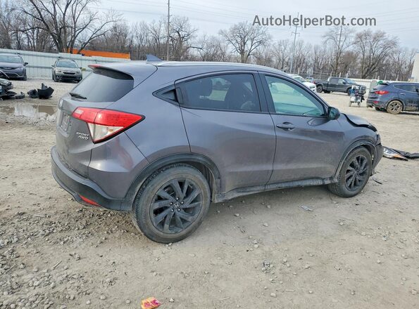 3CZRU6H13MM735130 2021 HONDA HR-V Серый Задняя правая четверть