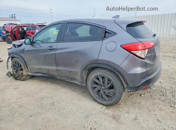 3CZRU6H13MM735130 2021 HONDA HR-V Серый Задняя левая четверть