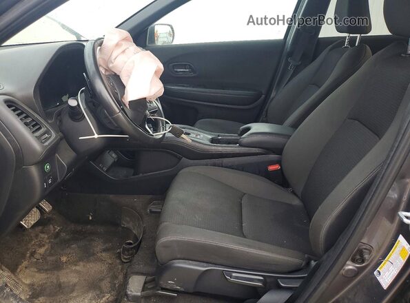 3CZRU6H13MM735130 2021 HONDA HR-V Серый Вид салона спереди
