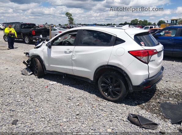 3CZRU6H14MM707207 2021 HONDA HR-V White Rear left