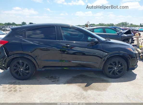 3CZRU6H14NM723067 2022 HONDA HR-V Black Vista interior de 360 grados