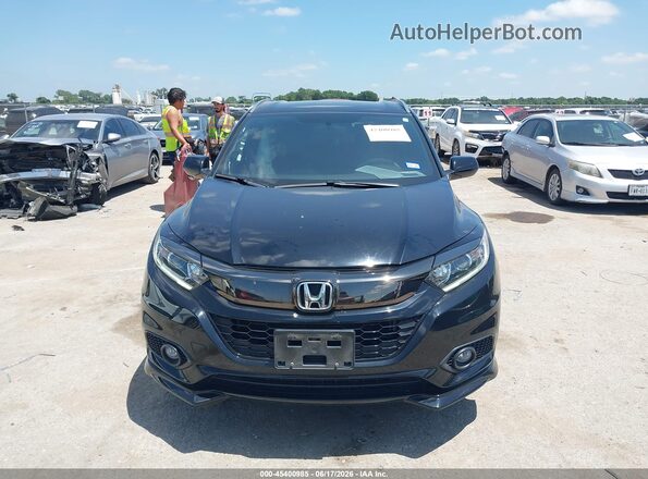 3CZRU6H14NM723067 2022 HONDA HR-V Black Vista interior trasera