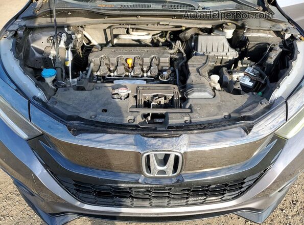 3CZRU6H15KG717725 2019 HONDA HR-V Gray Vista del compartimento del motor