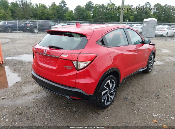 3CZRU6H15KG732919 2019 HONDA HR-V Red Հետևի աջ