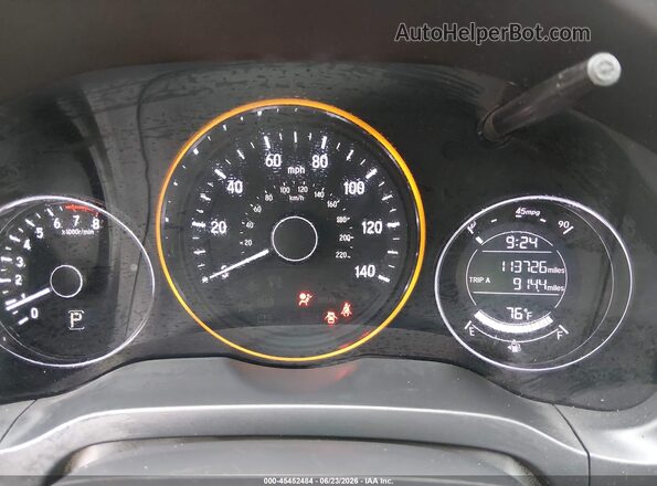 3CZRU6H15KG732919 2019 HONDA HR-V Red Հետևի նստատեղերի տեսք