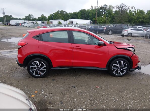 3CZRU6H15KG732919 2019 HONDA HR-V Red Սալոնի հետևի տեսք