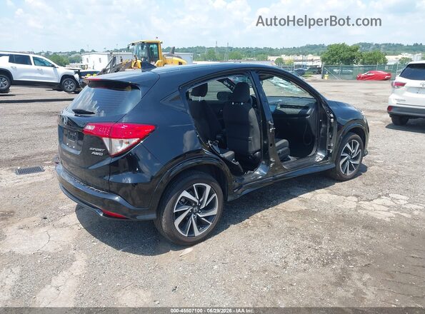 3CZRU6H15LG700344 2020 HONDA HR-V Black Trasero derecho
