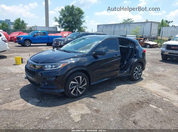 3CZRU6H15LG700344 2020 HONDA HR-V Black Vista tres cuartos delantera izquierda