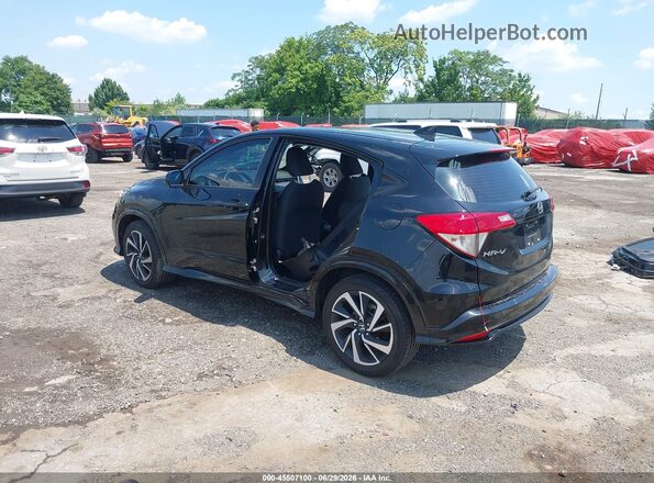 3CZRU6H15LG700344 2020 HONDA HR-V Black Trasero izquierdo