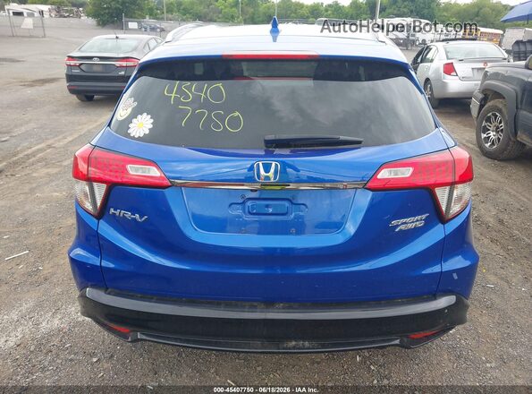 3CZRU6H15MM740149 2021 HONDA HR-V Blue 