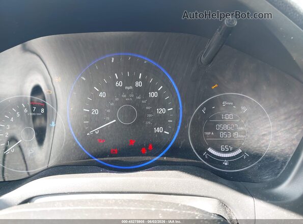 3CZRU6H15NM752318 2022 HONDA HR-V Gray Հետևի նստատեղերի տեսք